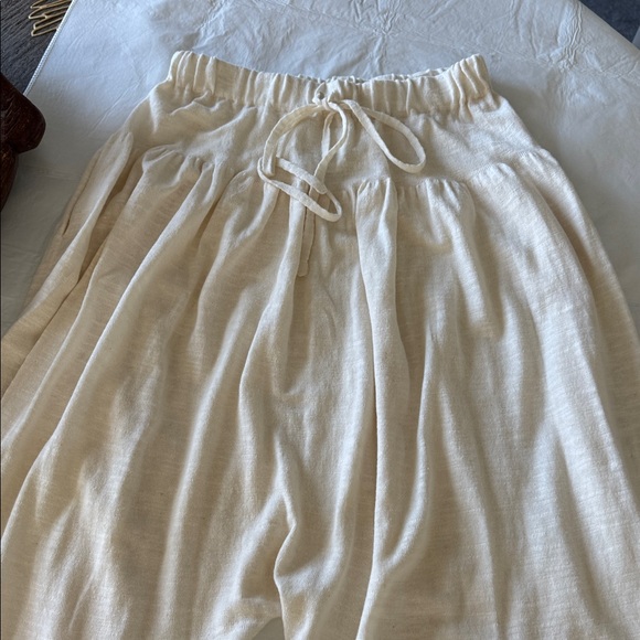 Lauren Manoogian Cream Pants - Picture 2 of 7